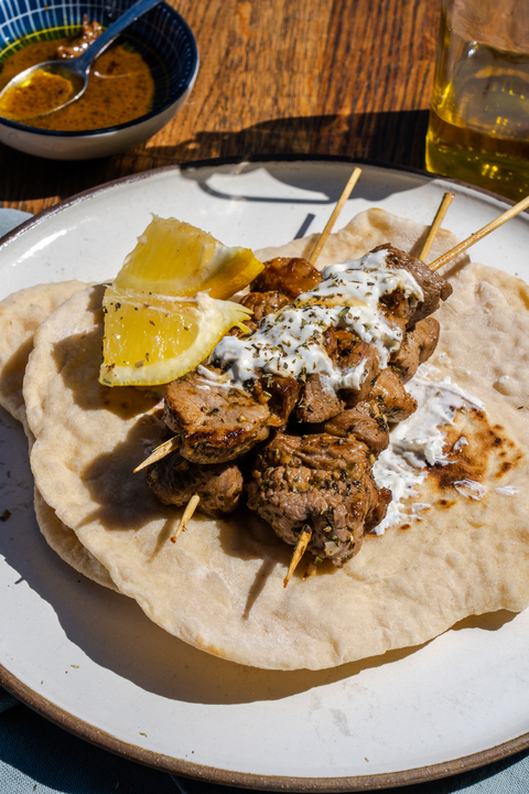 recette de Souvlaki d’agneau