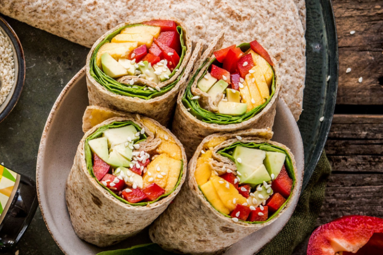 Wraps d’épinards