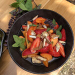 recette de Salade d’abricots et fraises
