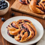 recette de Mini babkas myrtille citron