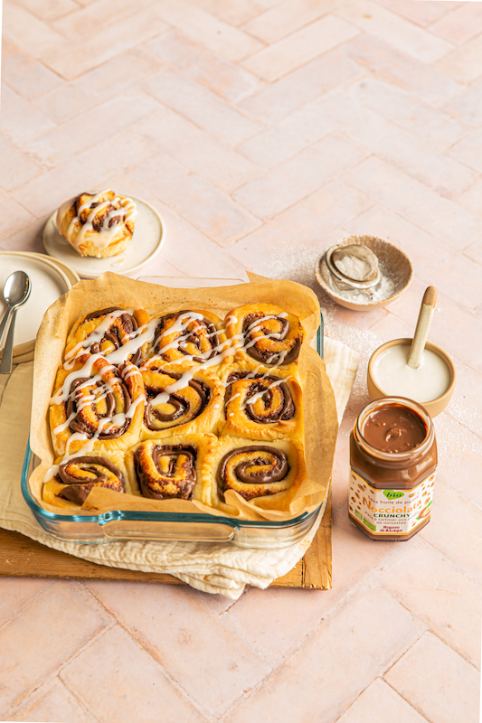 recette de Rolls à la Nocciolata Crunchy