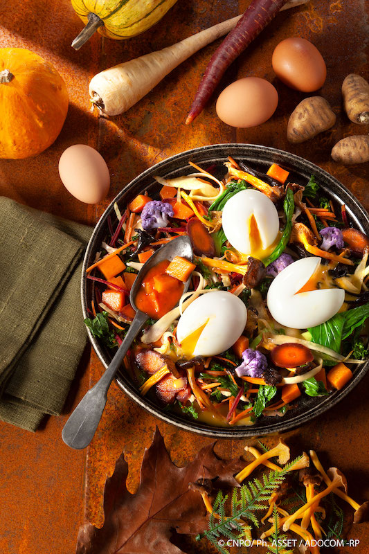 recette de Poêlée d’automne aux légumes racines