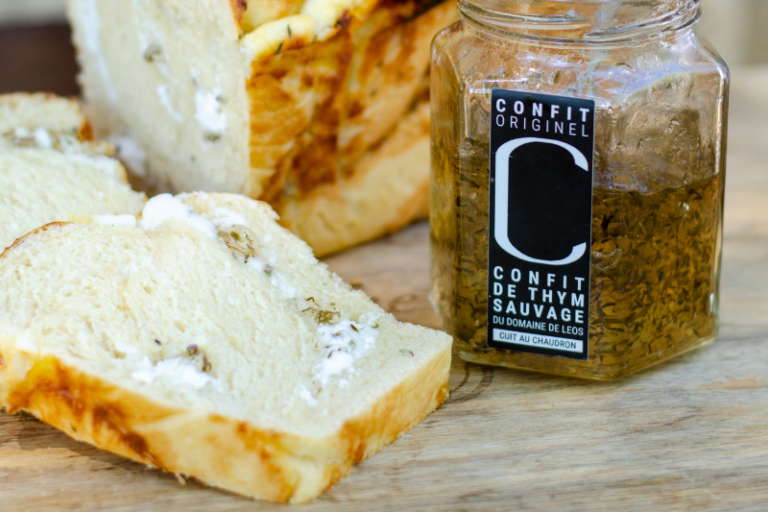 Babka au chèvre et au confit de thym