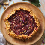 recette de Tarte rustique aux quetsches et noisettes