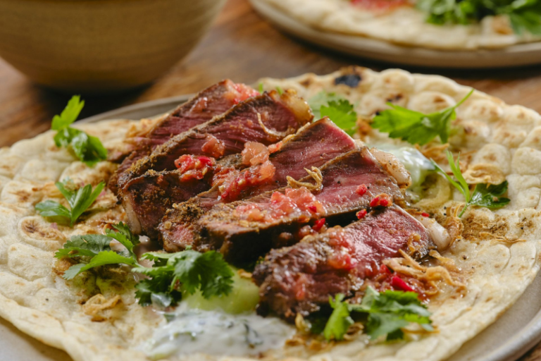 Pains garnis de faux-filets