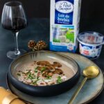 recette de Velouté de châtaignes et champignons