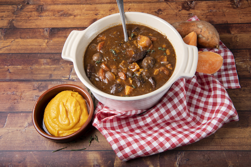 recette de Boeuf bourguignon aux patates douces