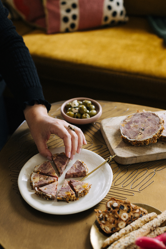 La Galantine de canard colvert et foie gras