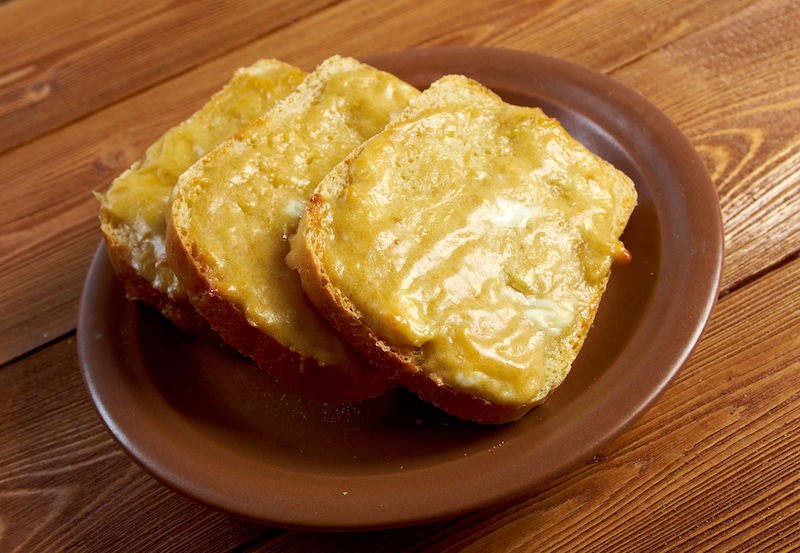 recette de Welsh rarebit