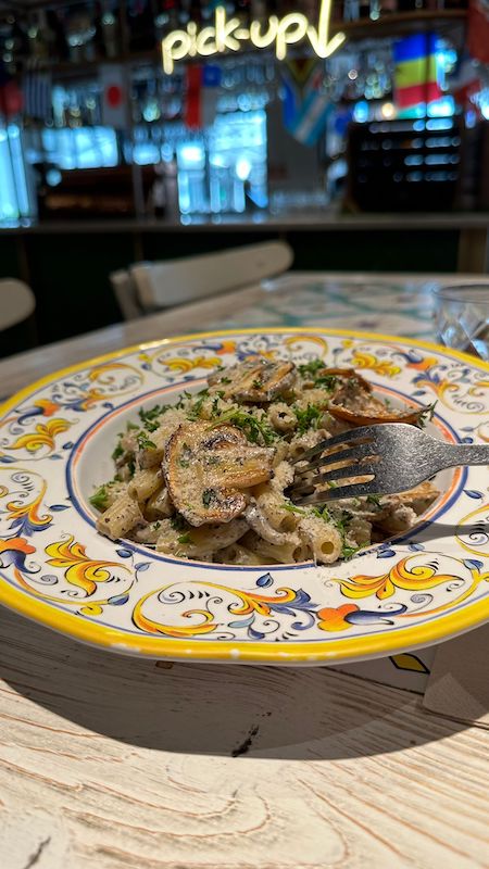 recette de Pasta Tartufo e Funghi