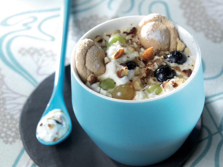 Trifle express aux raisins