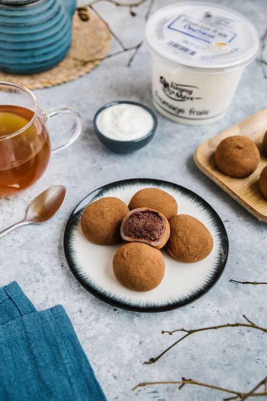 recette de Mochis ganache chocolat