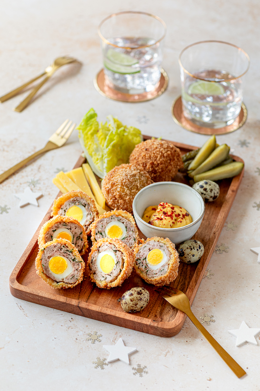 recette de Scotch eggs de veau