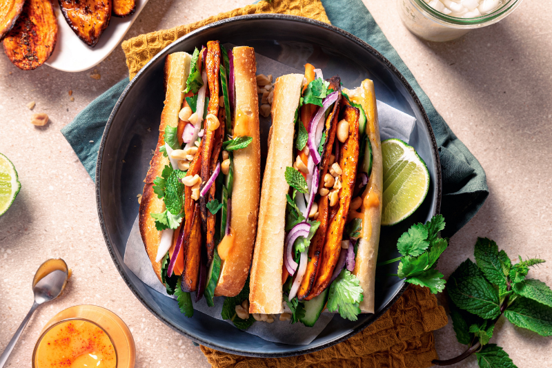 Banh Mi à la patate douce