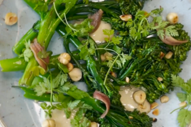 Brocolis Bimi à la sauce César