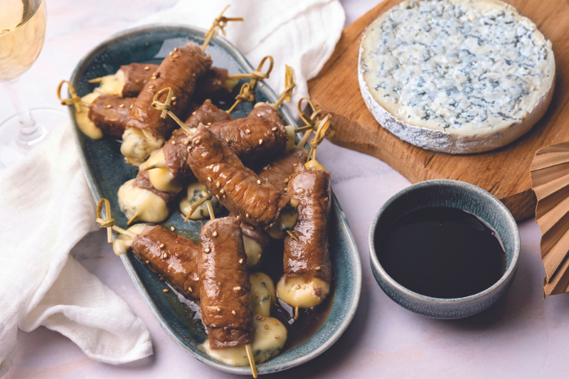 Brochettes apéritives à la japonaise