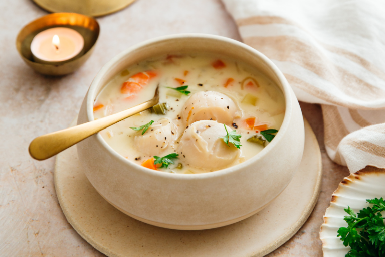 Saint-Jacques façon chaudrée