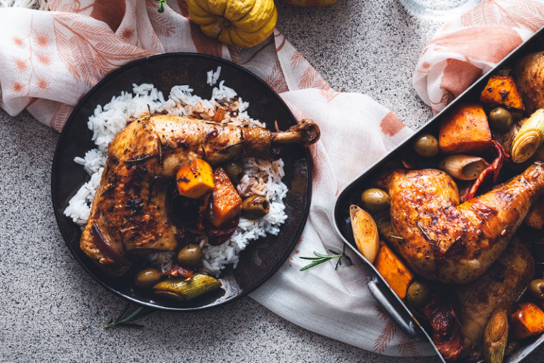 Cuisses de poulet fermier à l’espagnole
