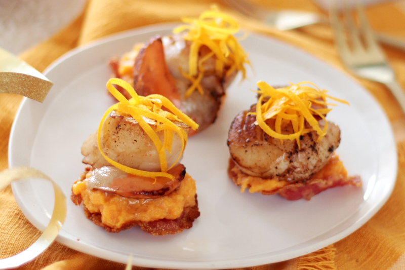 Bouchées de Saint-Jacques à la patate