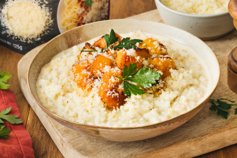 Risotto aux cubes de courge butternut Kiss My Chef