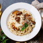 Risotto aux cèpes et au parmesan