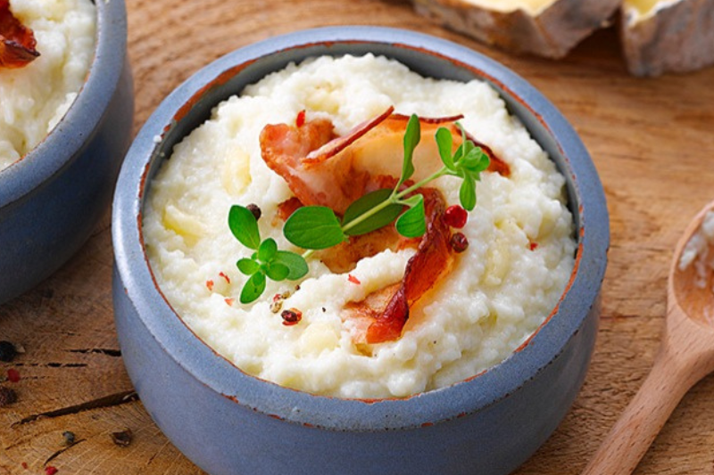 Risotto de Floraline au Saint-Nectaire