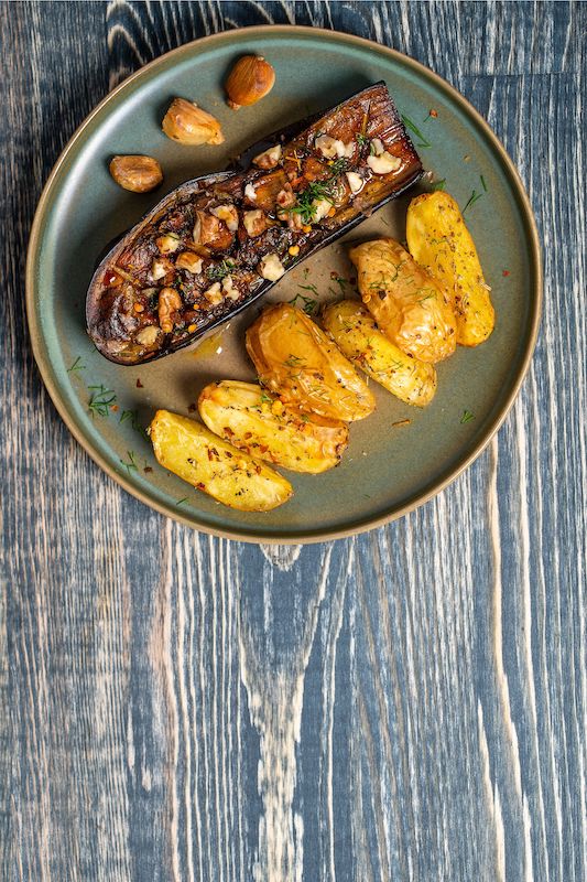 recette d'Aubergines farcies et gratinées