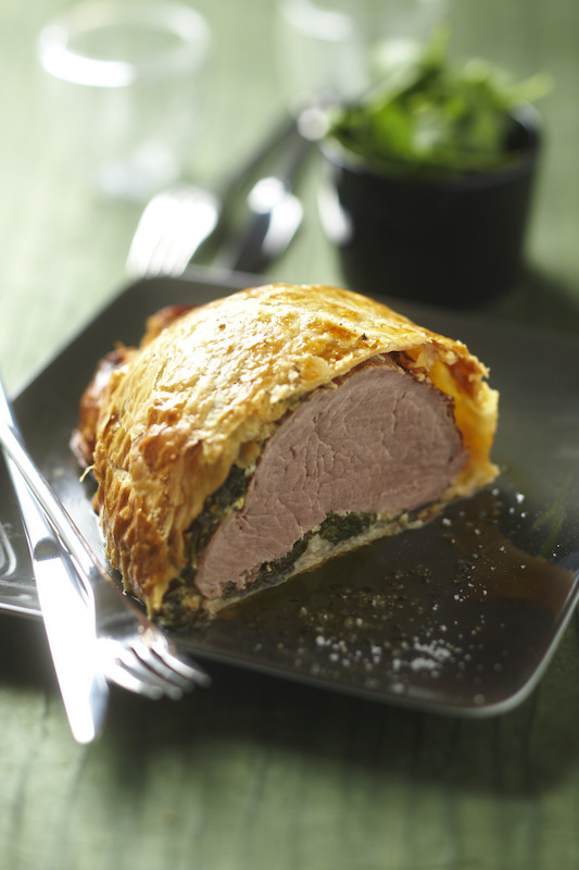 recette de Rôti de boeuf en croûte feuilletée