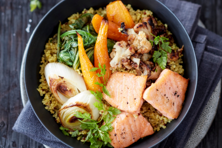 Bowl d’hiver au saumon écossais