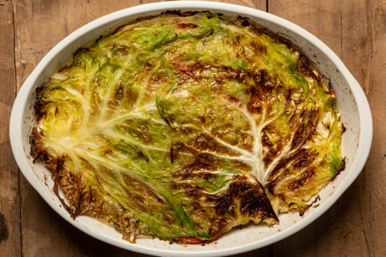 Chou farci en lasagnes