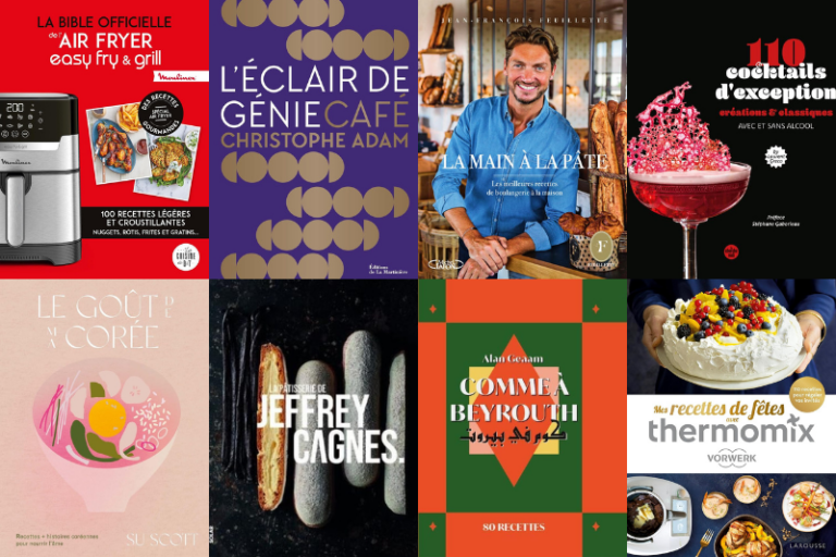 Les livres gastronomiques de novembre 2023