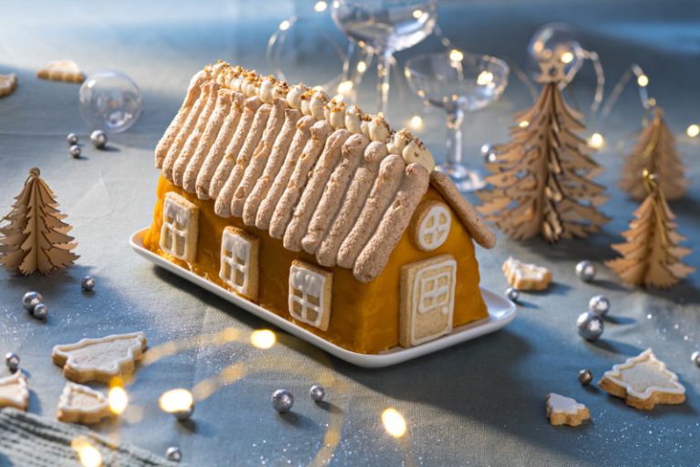 Bûche enchantée vanille