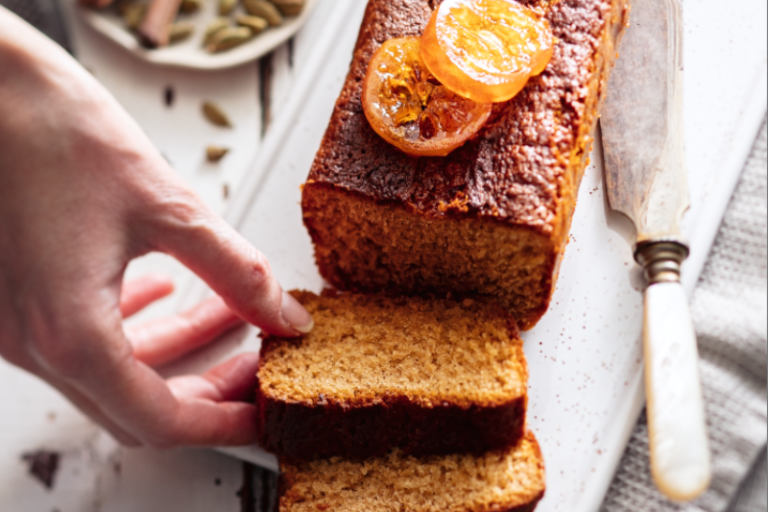 Pain d’épices à la clémentine de Corse