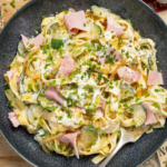 Tagliatelle au jambon de Paris et ciboulette
