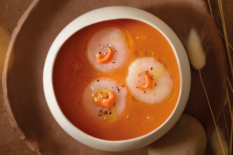 Velouté iodé au potimarron