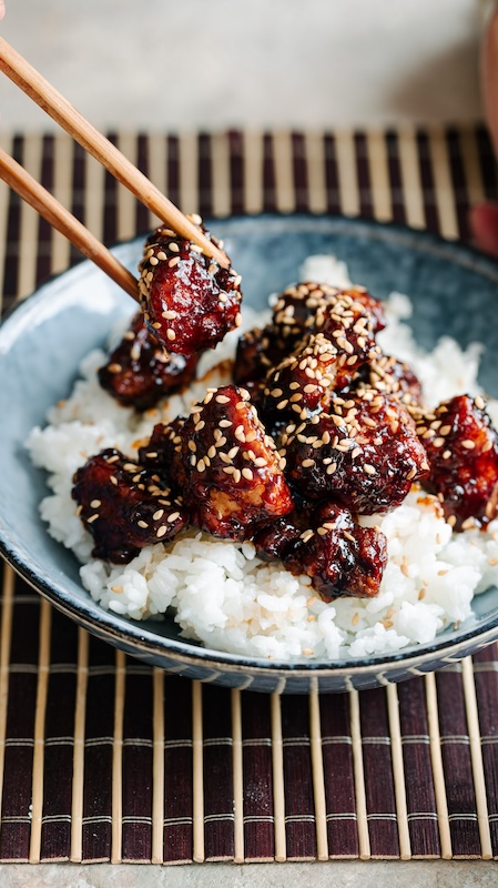 recette de Lapin frit à la coréenne