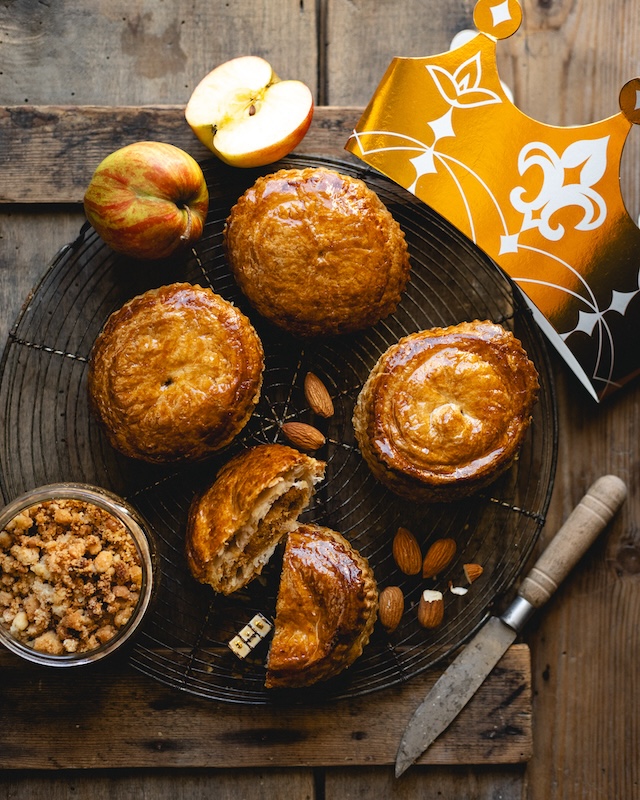 recette de Mini galettes des Rois aux pommes