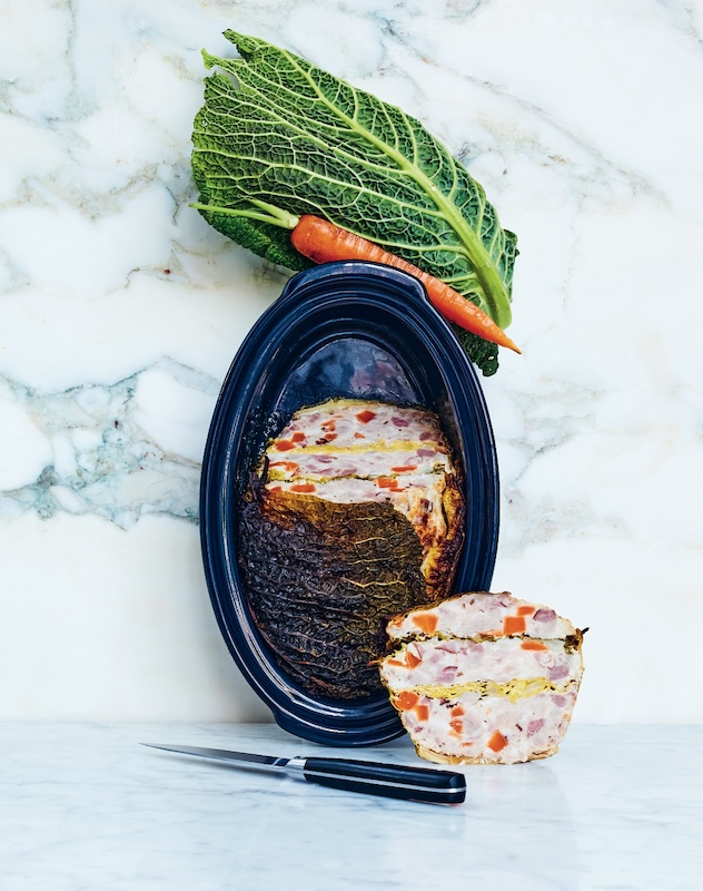 recette de Terrine de chou farci