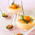 recette de Verrines au jaune d’oeuf confit