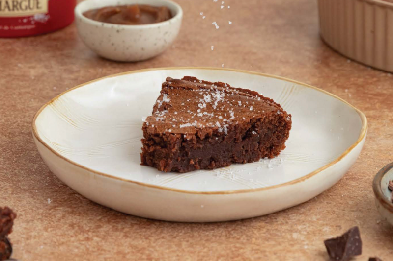 Fondant chocolat marrons à la fleur