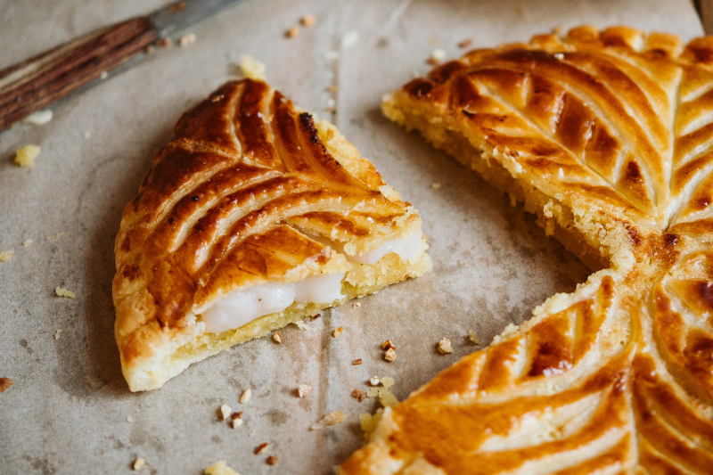 Galette des Rois aux Saint-Jacques