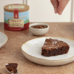 recette de Fondant chocolat marrons à la fleur de sel