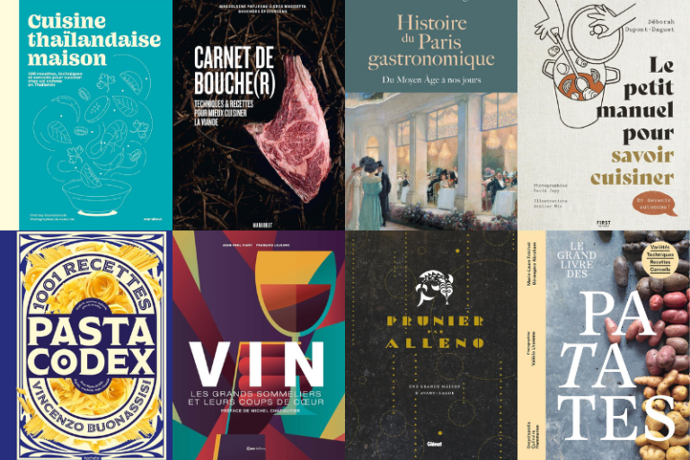 Les livres gastronomiques de décembre 2023