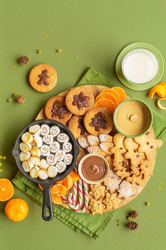 recette de Christmas board à la Nocciolata