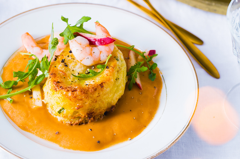 Soufflés inratables au crabe