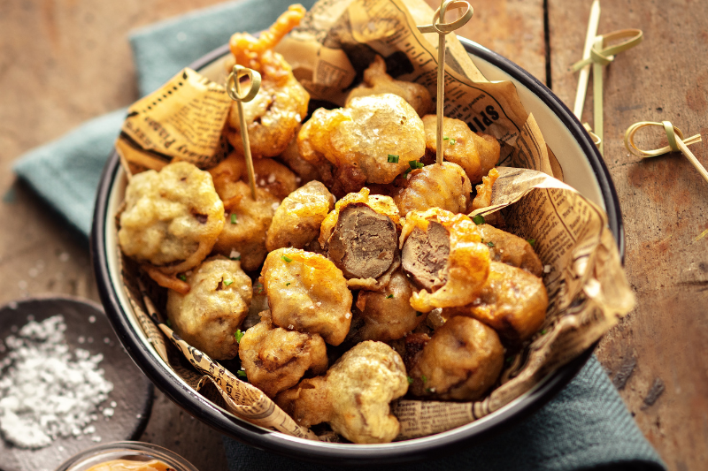 Tempura de rognons d’agneau