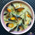 recette de Velouté de panais et topinambours aux moules