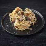 recette de Spaghetti carbonara aux joues de porc