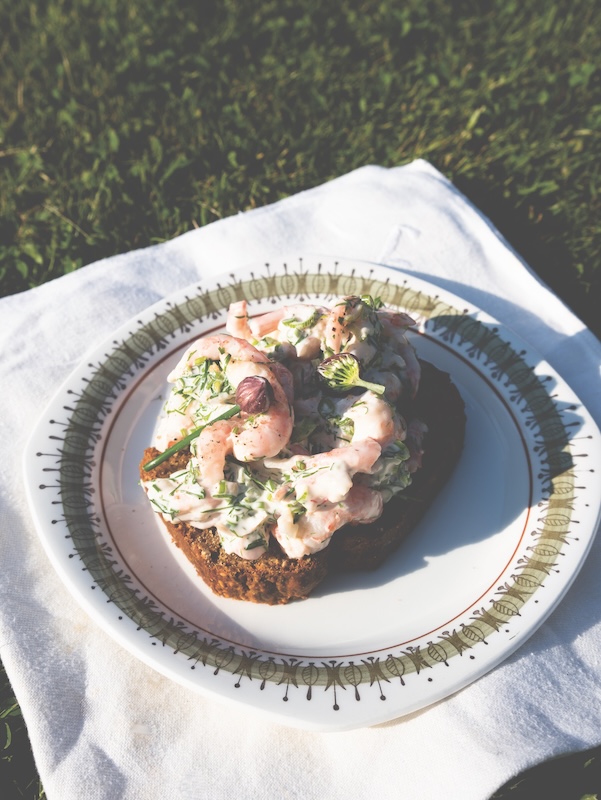 recette de Crevettes à la mayonnaise d’aneth