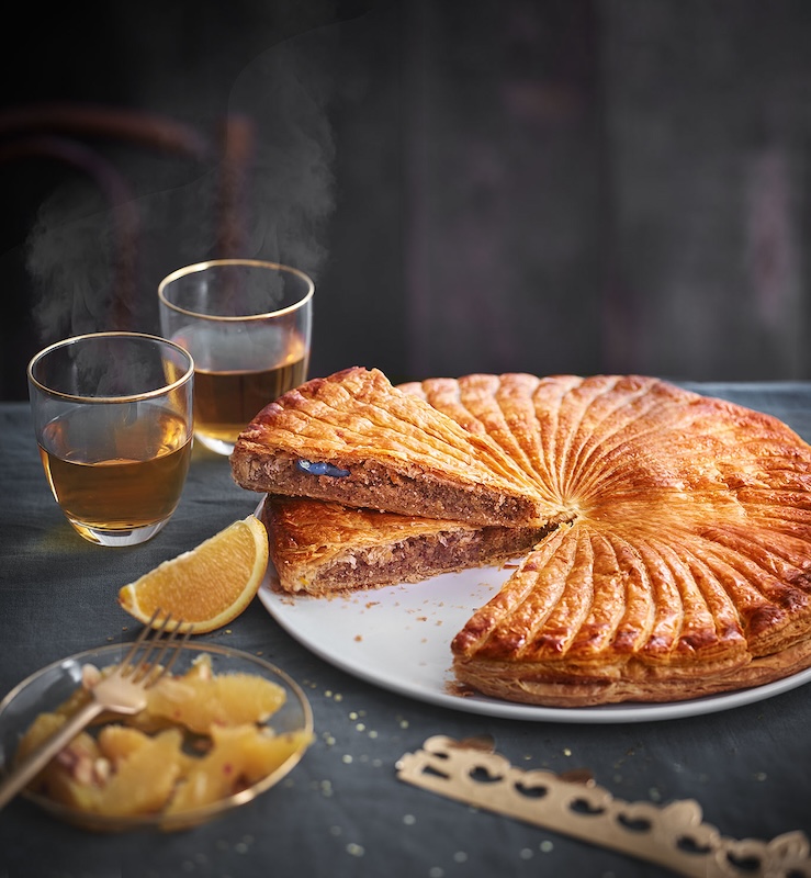 recette de Galette des Rois aux amandes effilées